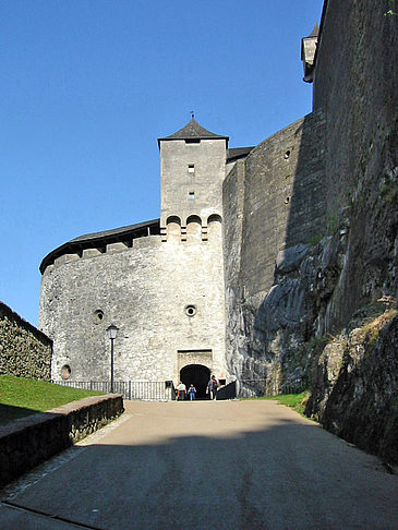 Fotos Die Mauern der Festung Hohensalzburg