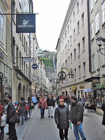 Die Haupteinkaufsstraße in Salzburg - Salzburger Land (Salzburg)