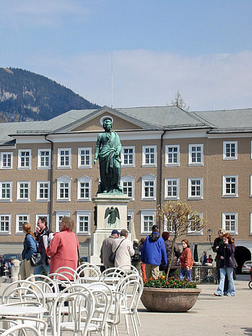 Mozart Denkmal am Mozartplatz - Salzburger Land (Salzburg)