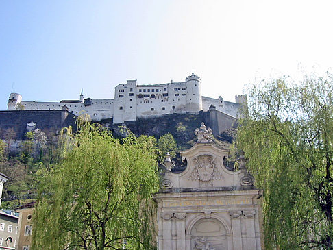 Blick auf die Festung Hohensalzburg Foto 