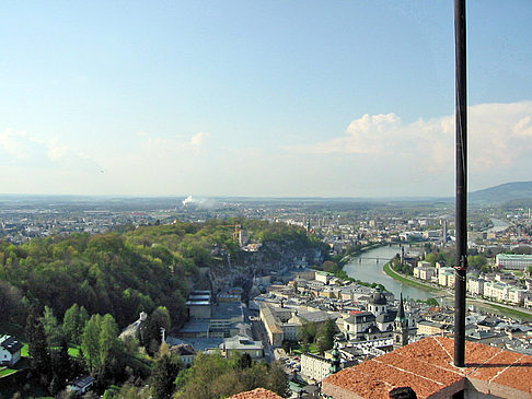 Foto Blick auf Salzburg