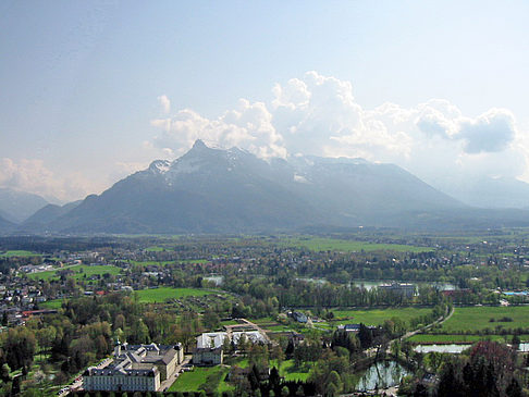 Blick auf Salzburg