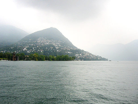 Blick auf die Stadt - Tessin (Lugano)